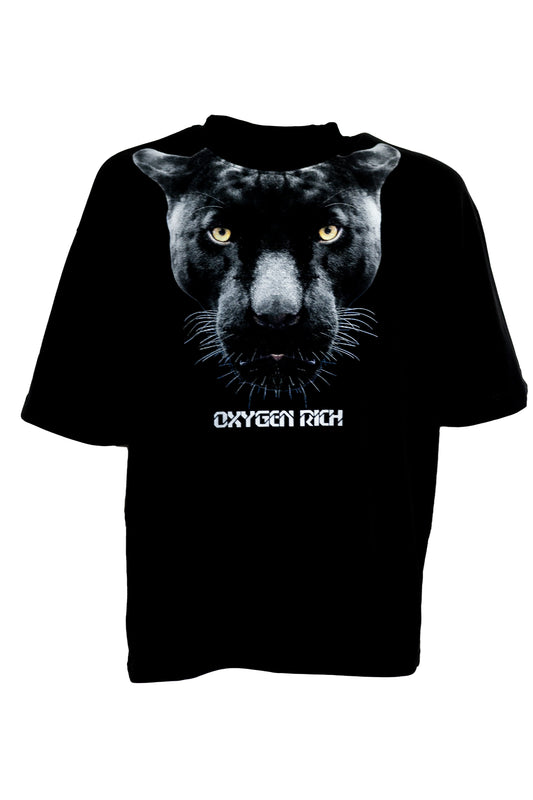 T-SHIRT OXYGEN RICH PANTHER Over Size  SPRING SUMMER 2021